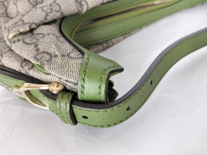 GUCCI GG Supreme GUCCI One-Shoulder Bag GG Supreme/Green Shoulder Bag