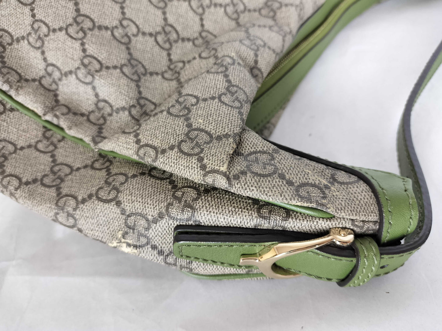 GUCCI GG Supreme GUCCI One-Shoulder Bag GG Supreme/Green Shoulder Bag