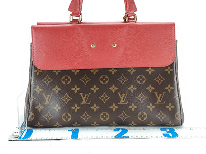 LOUIS VUITTON Monogram LOUIS VUITTON Venus Monogram/Cerise Handbag