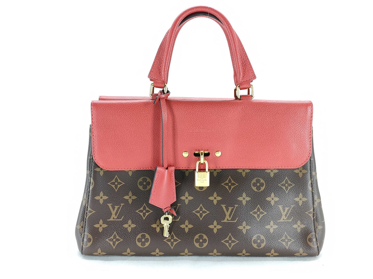 LOUIS VUITTON Monogram LOUIS VUITTON Venus Monogram/Cerise Handbag
