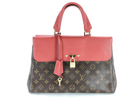 LOUIS VUITTON Monogram LOUIS VUITTON Venus Monogram/Cerise Handbag
