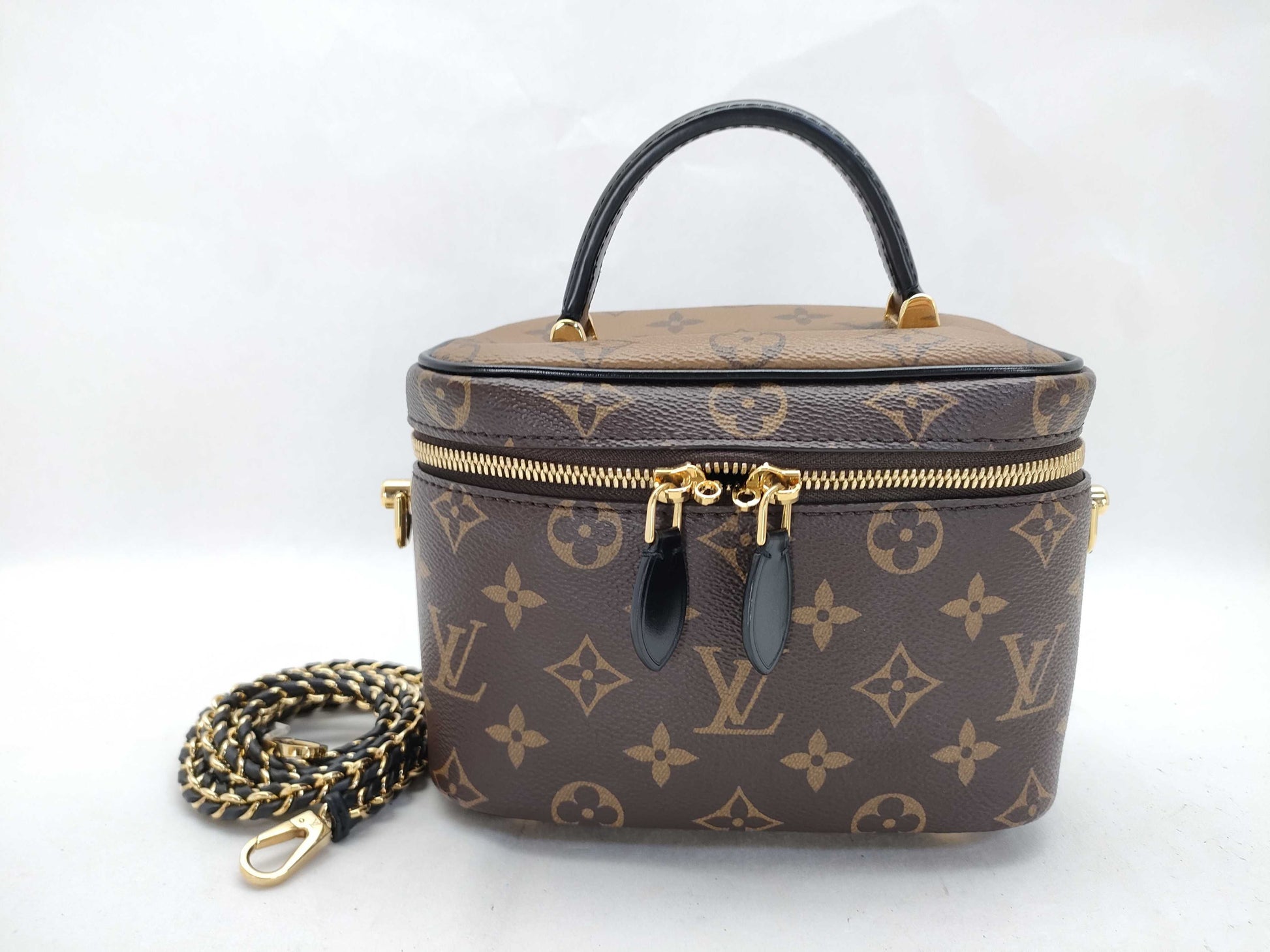 LOUIS VUITTON Monogram Vanity NV PM Monogram Reverse Vanity Bag