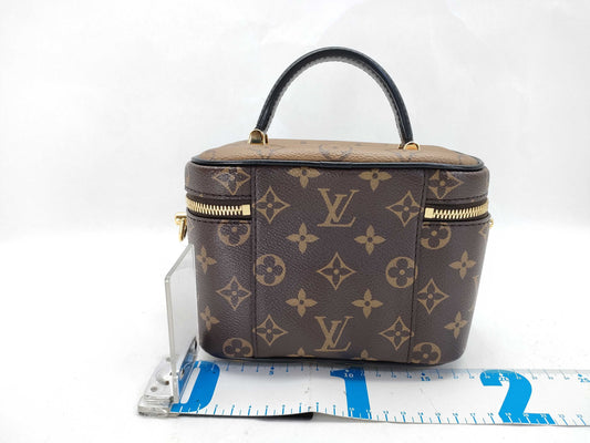 LOUIS VUITTON Monogram Vanity NV PM Monogram Reverse Vanity Bag