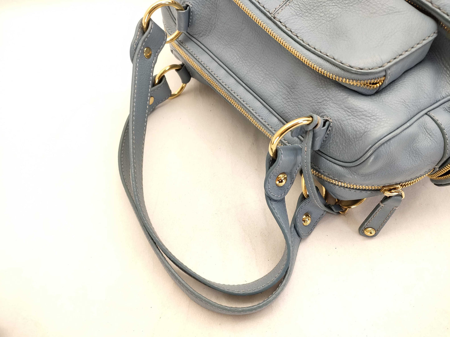 TODS TODS Handbag Leather/Blue Handbag