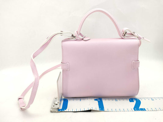DELVAUX Tempate Small Leather/Pink Handbag
