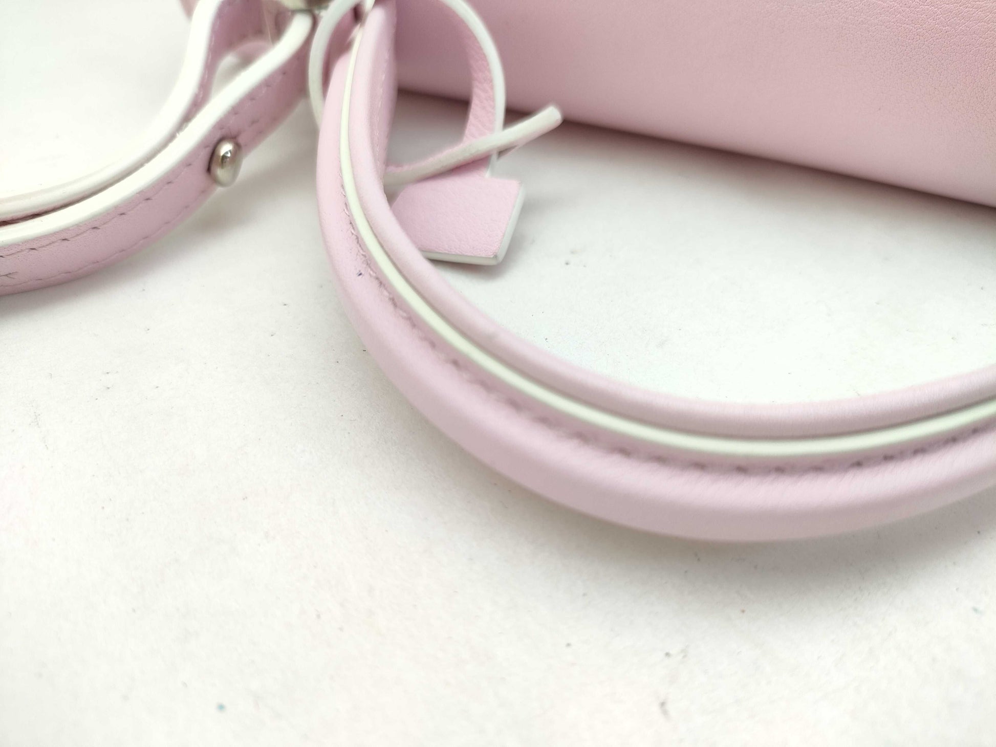 DELVAUX Tempate Small Leather/Pink Handbag