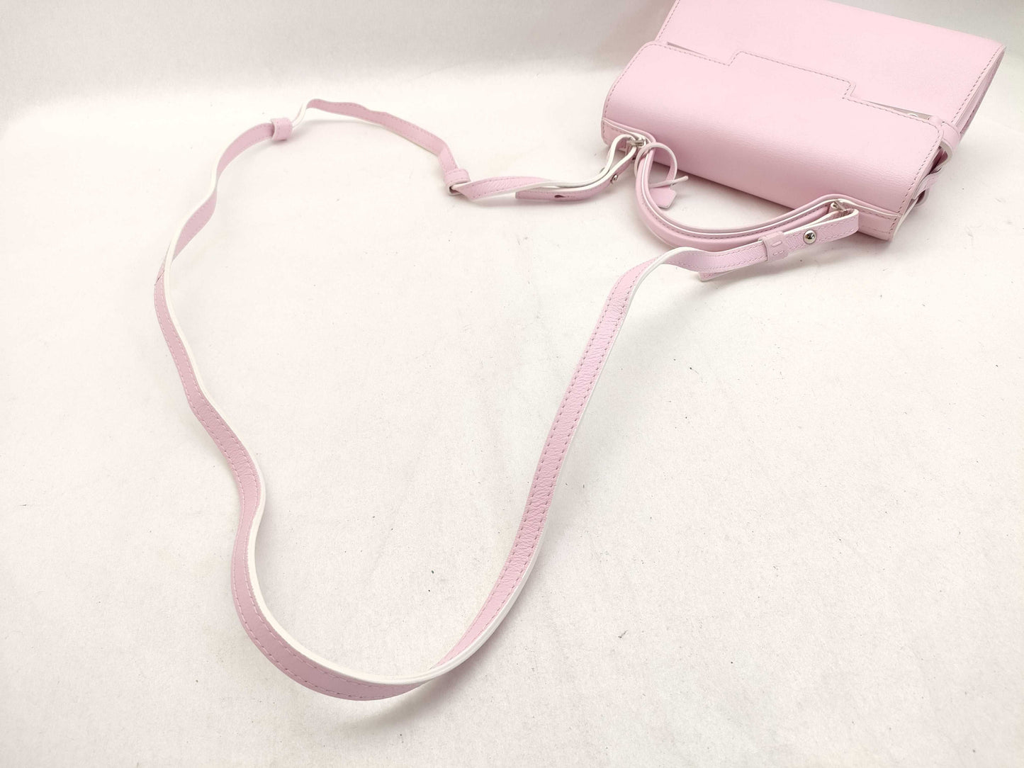 DELVAUX Tempate Small Leather/Pink Handbag