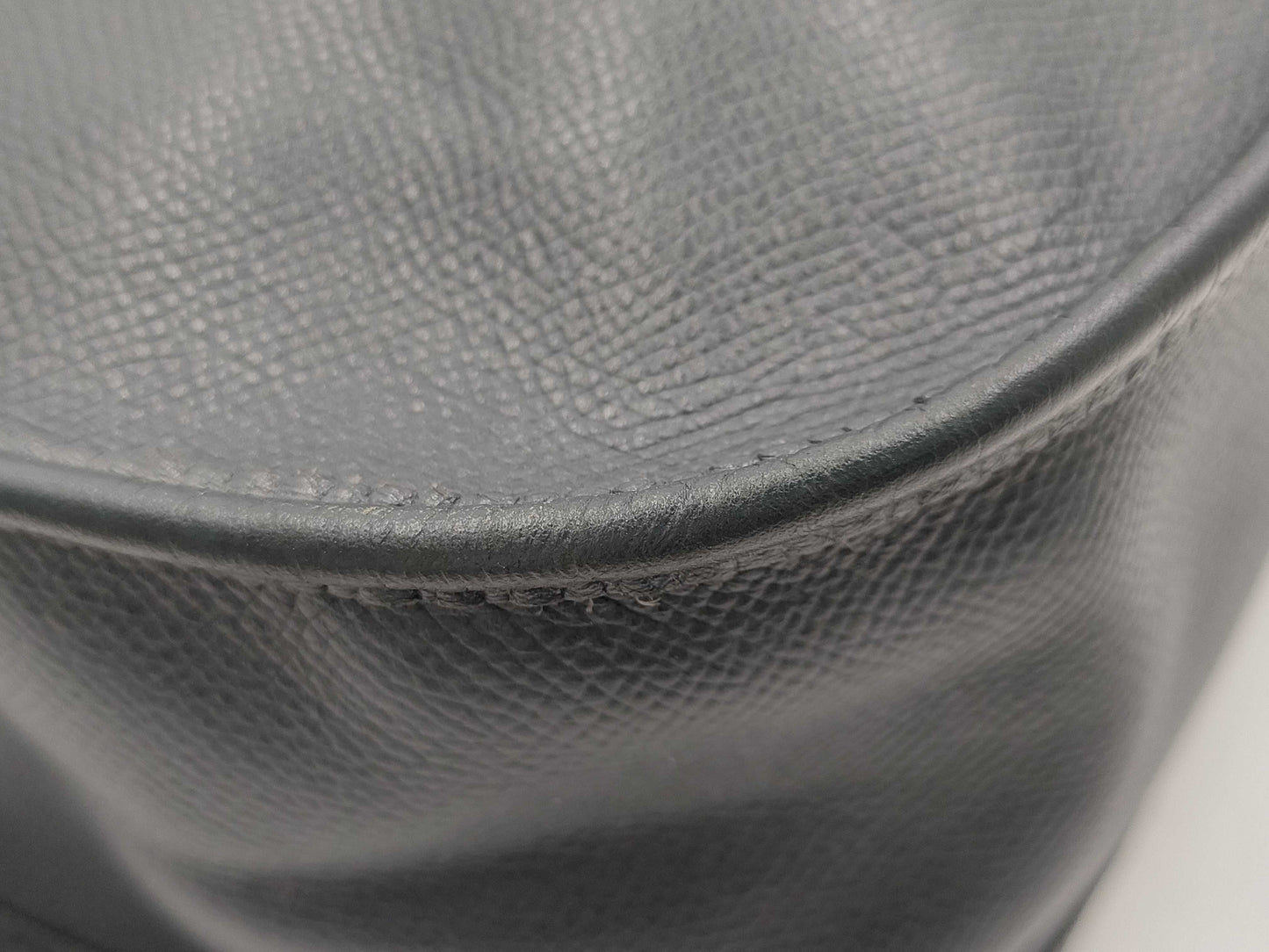 HERMES HERMES Evelyn 2GM Epson/Blue Indigo/GD Shoulder Bag