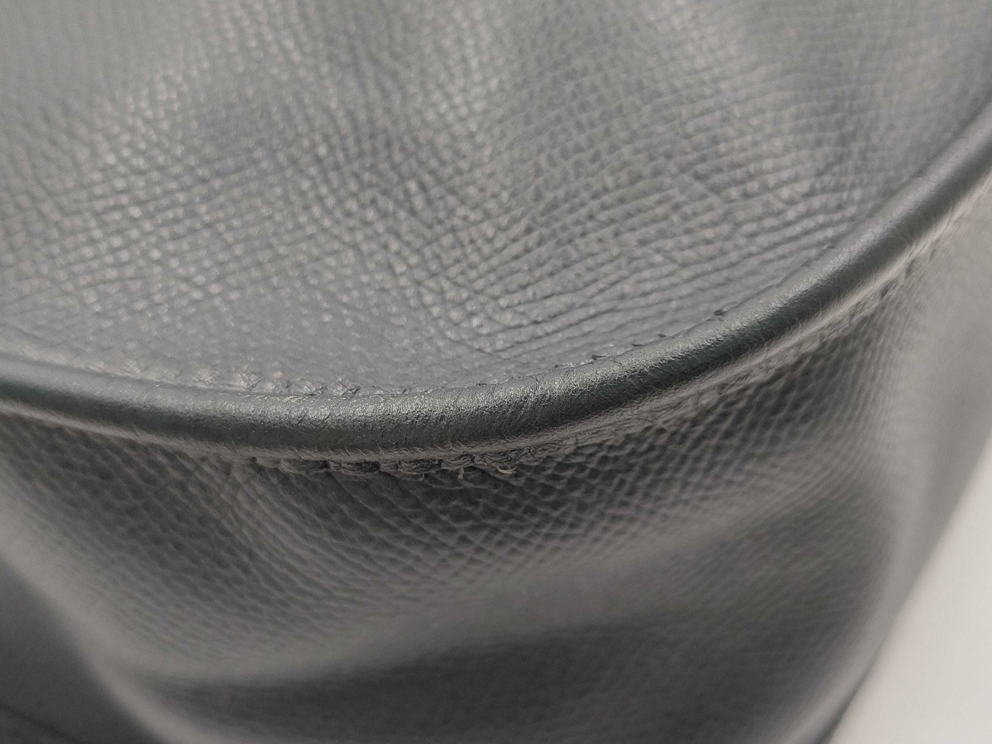 HERMES HERMES Evelyn 2GM Epson/Blue Indigo/GD Shoulder Bag