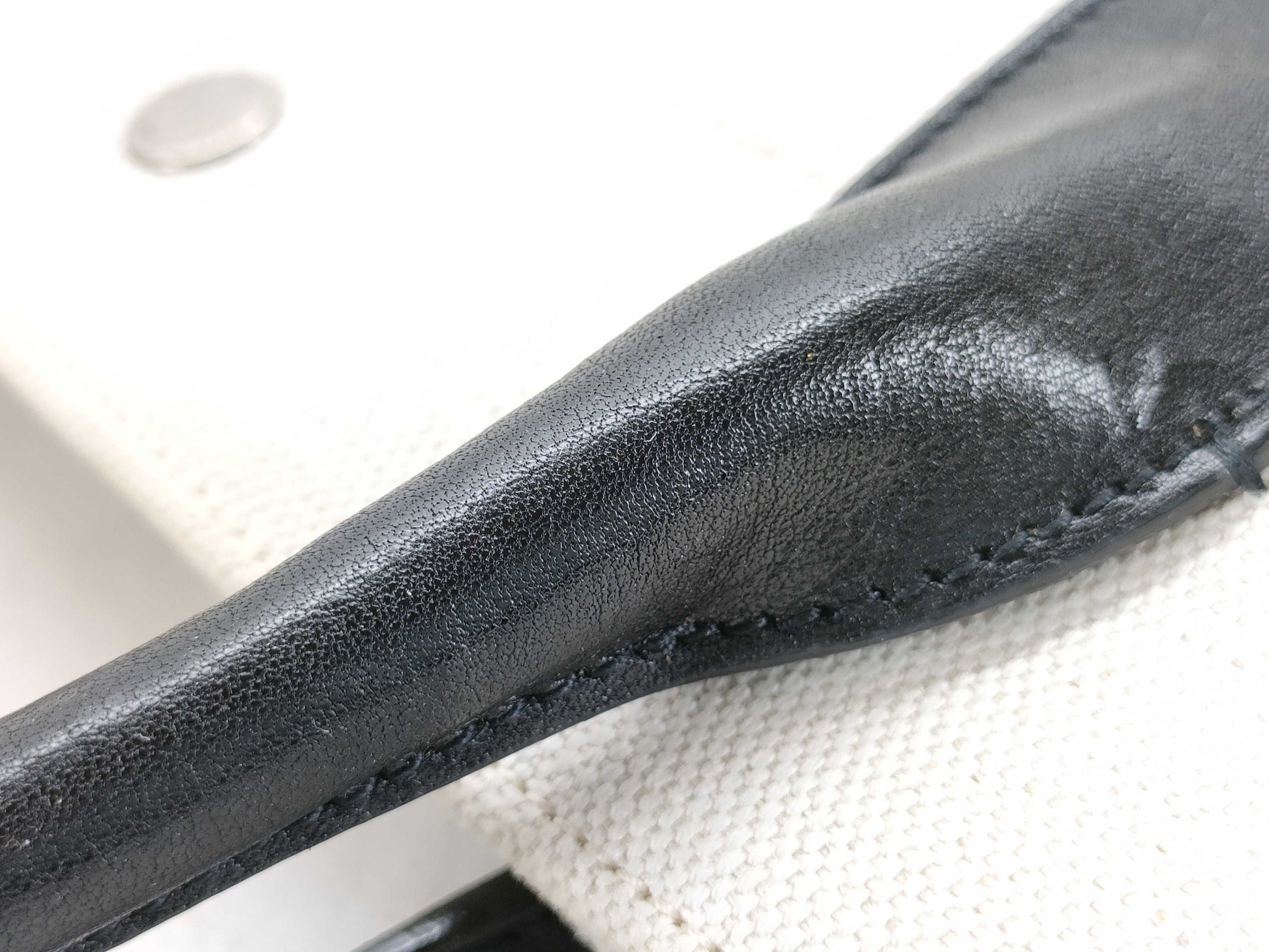 SAINT LAURENT Rive Gauche Tote Canvas/Ivory Tote Bag