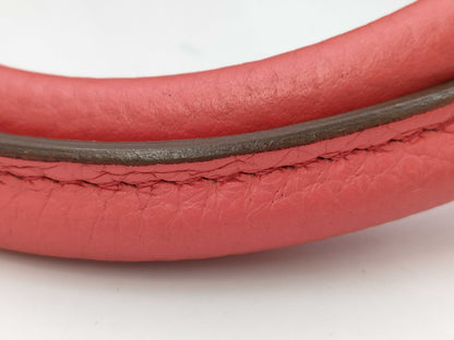 HERMES Bolide 31 Taurillon/Rose Jaipur/X Stamp/Silver Shoulder Bag