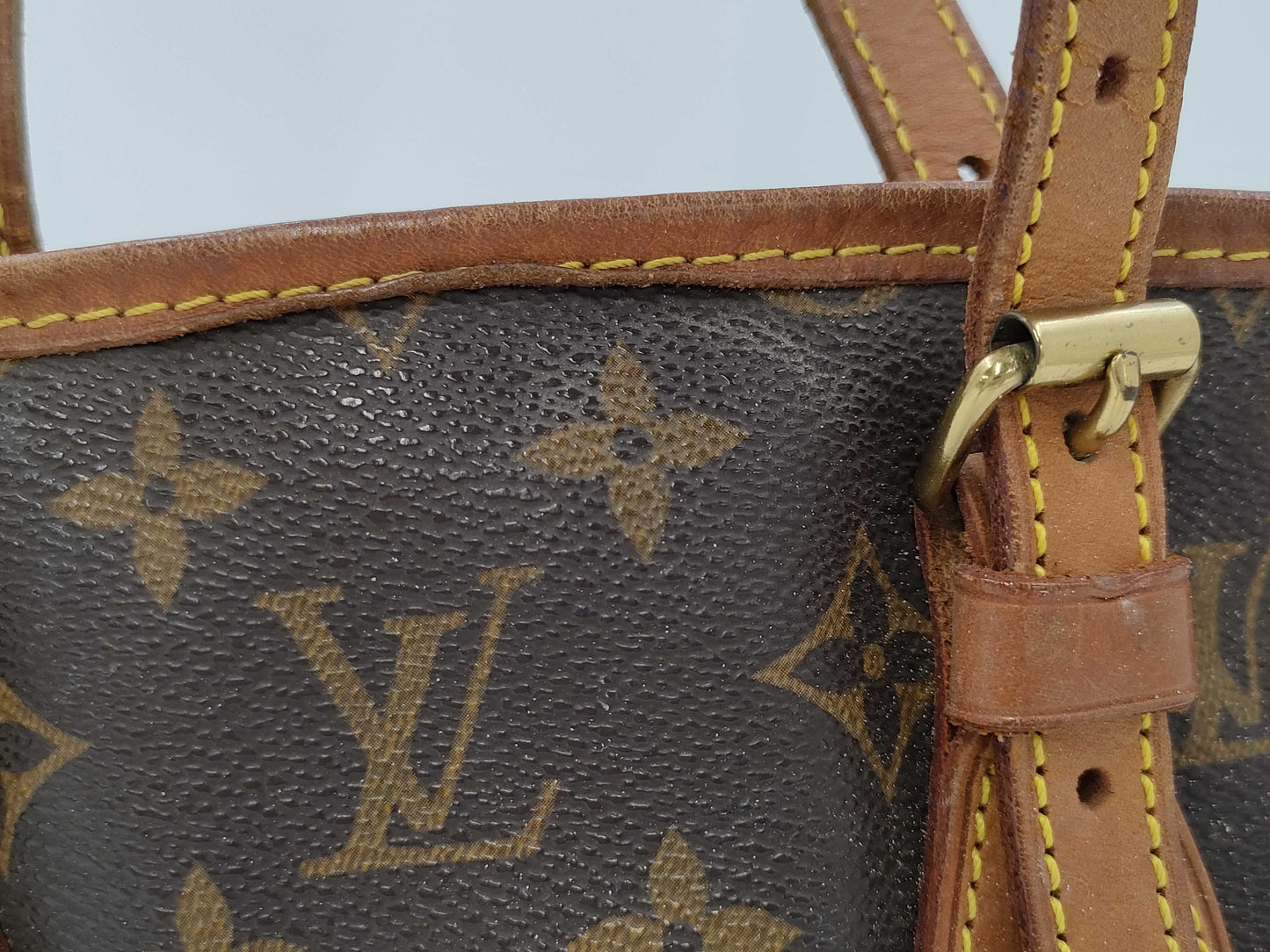 LOUIS VUITTON Monogram Bucket PM M42238 Handbag