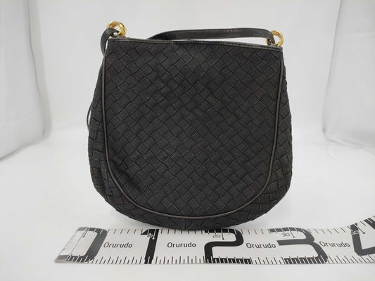 BOTTEGA VENETA Intrecciato Vintage Shoulder Bag
