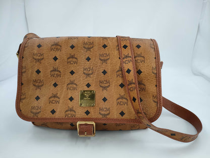 MCM Visetos Shoulder Bag