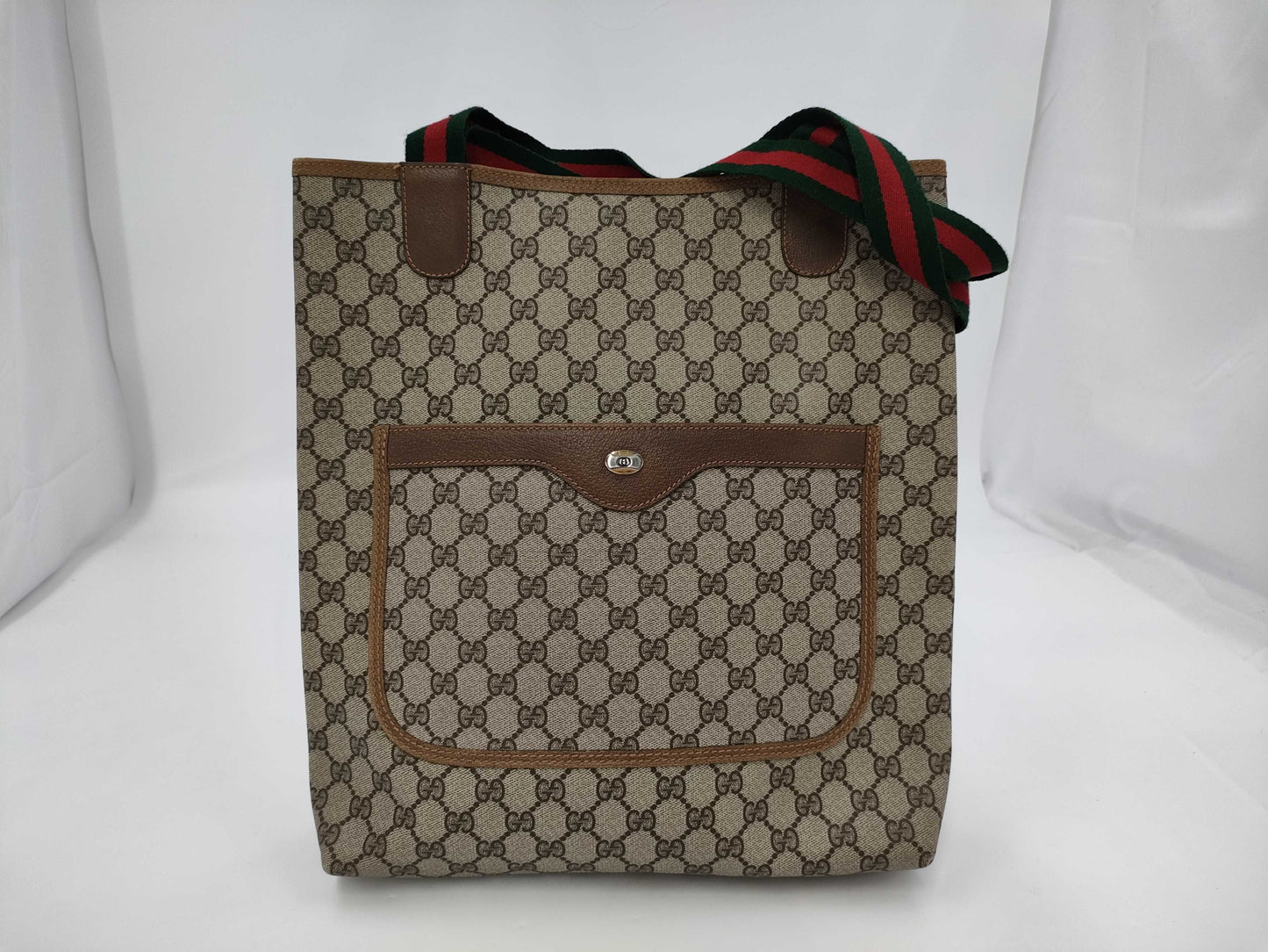 GUCCI Vintage Sherry Tote Bag