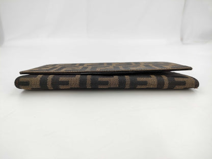 FENDI Zucca Bifold Long Wallet