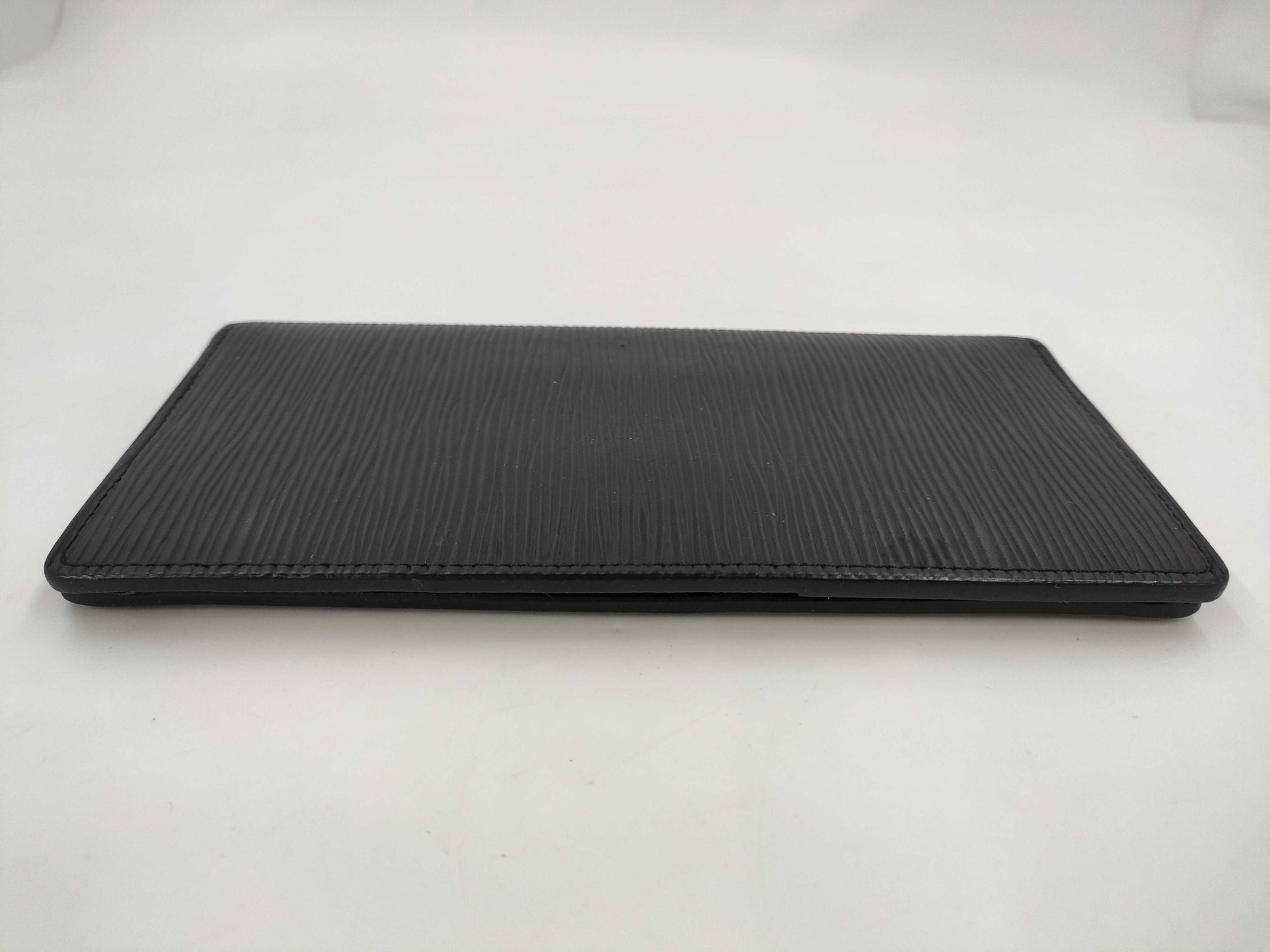 LOUIS VUITTON Brazza Epi Black Wallet