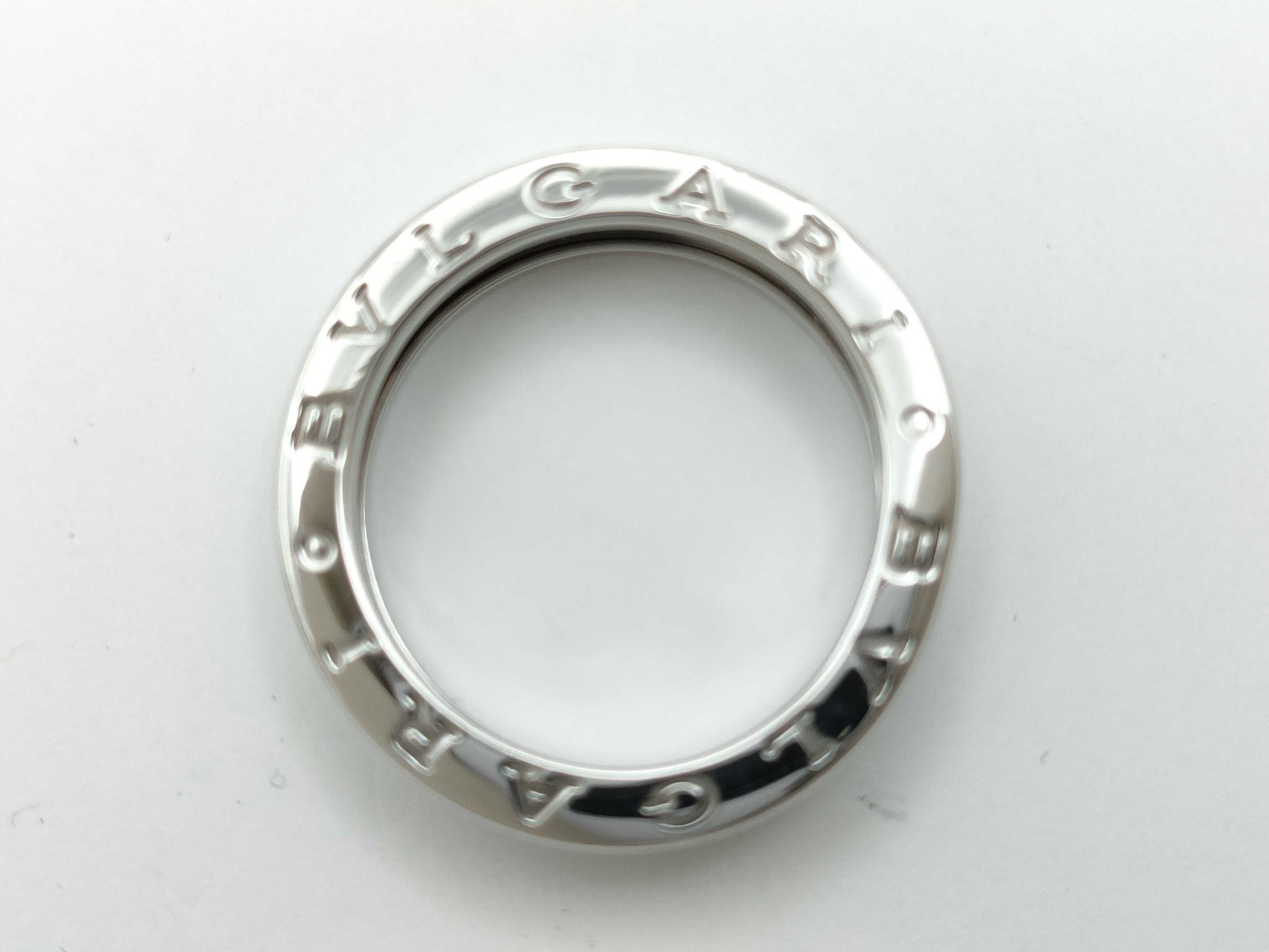 BVLGARI B.zero1 XS #56 WG Au750 7.9g Ring 