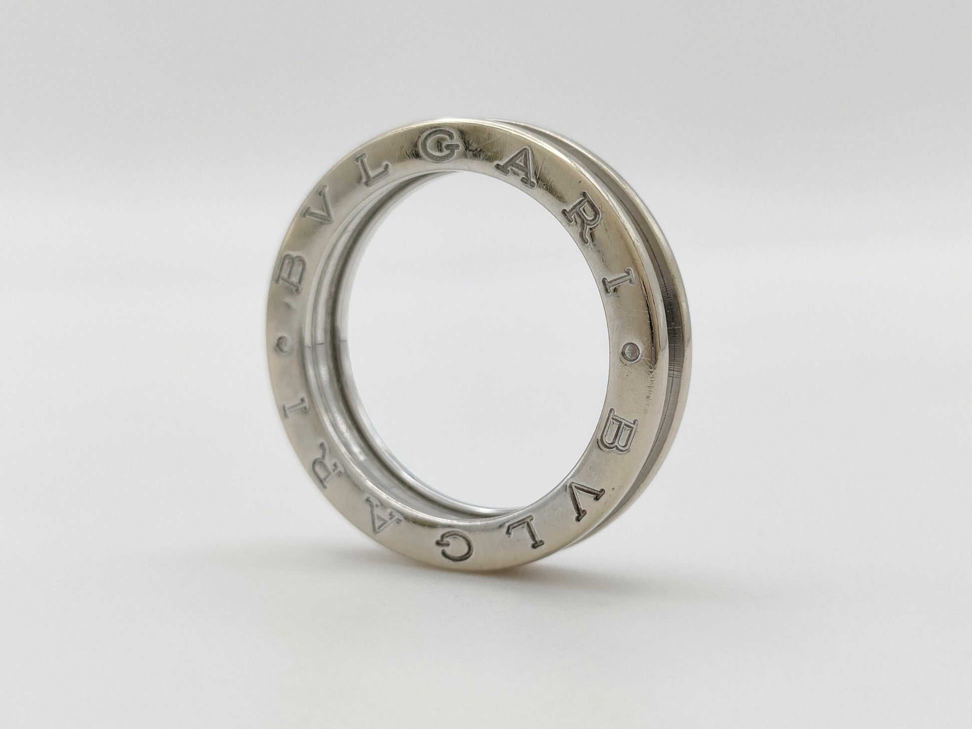 BVLGARI B.zero1 XS #57 WG 750 7.7g Ring 