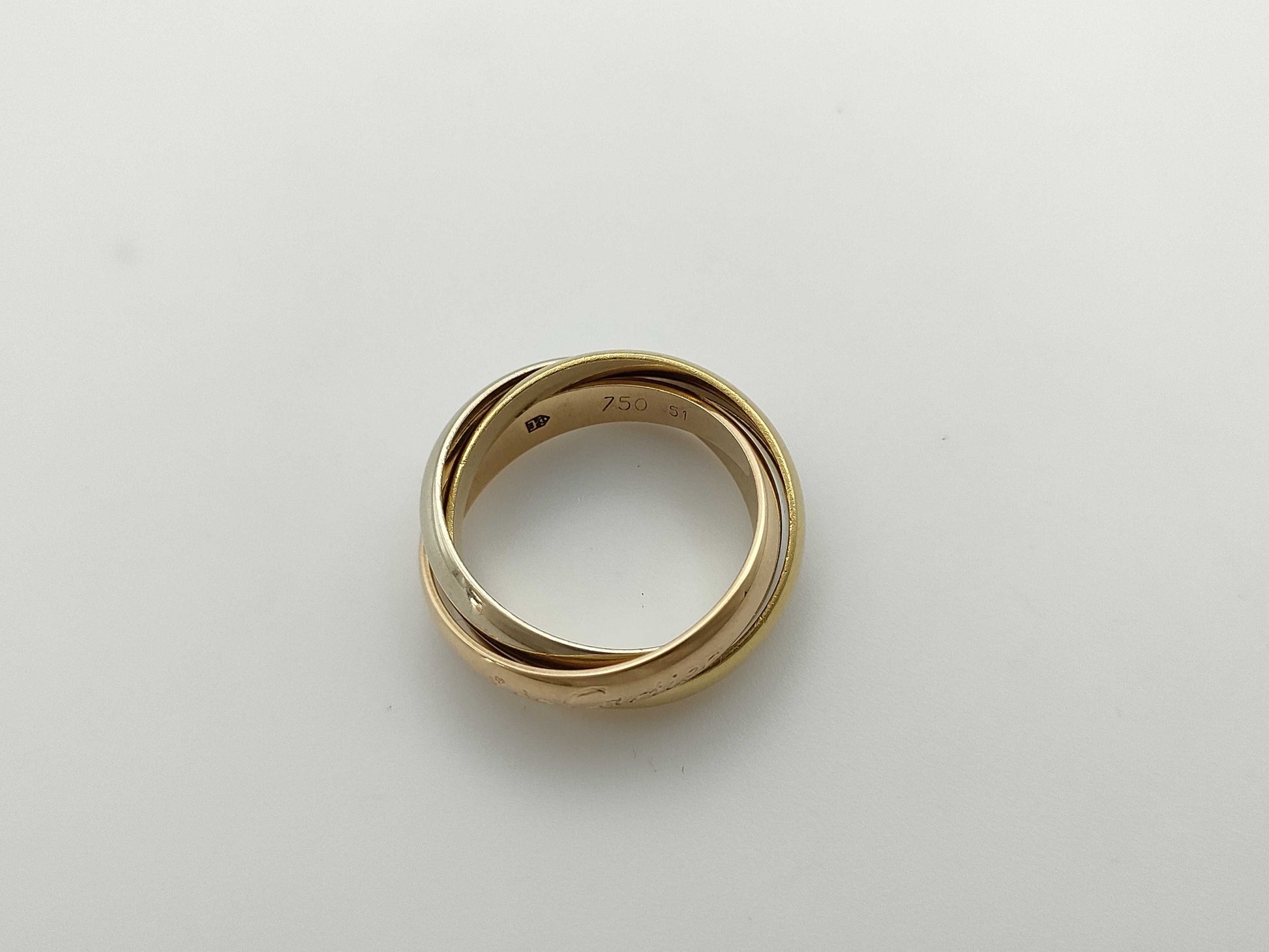Cartier Trinity #51 750 7.7g Ring 