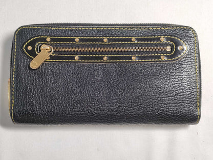 LOUIS VUITTON Suhali Studded Zippy Wallet Long Wallet