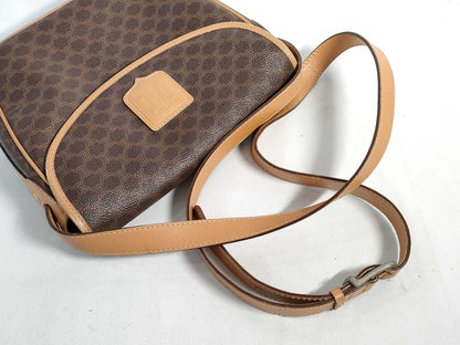 CELINE Macadam PVC Triomphe Shoulder Bag