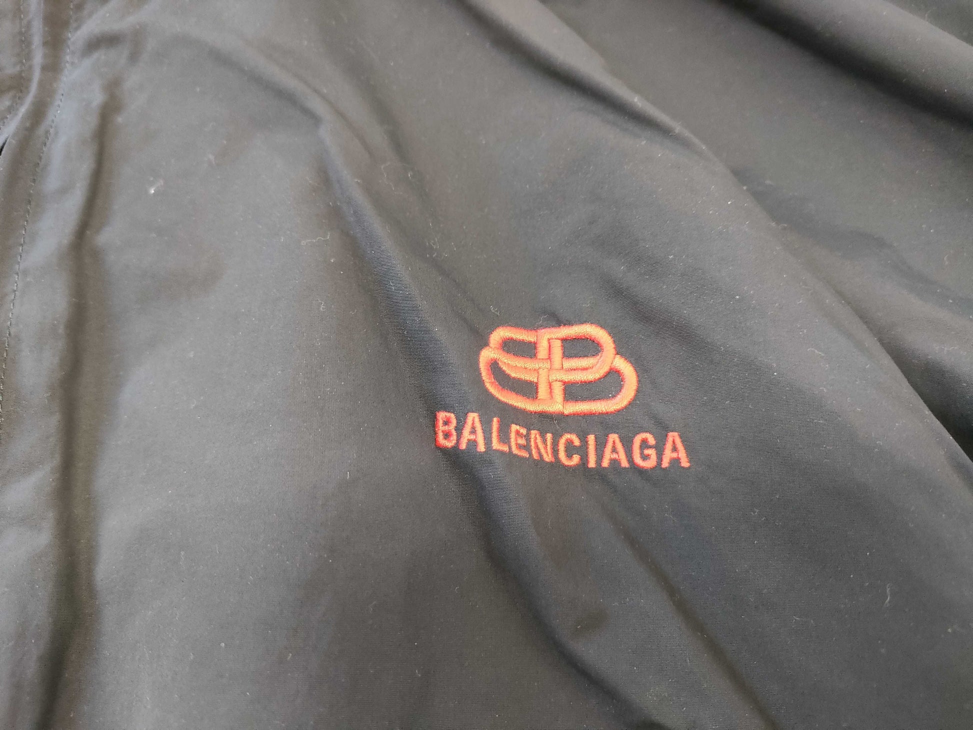 BALENCIAGA 19SS Nylon Track Jacket Size 44 Jacket
