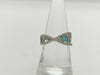 Paraiba tourmaline 0.12ct/0.05ct D0.21ct PT900 4.8g ring 
