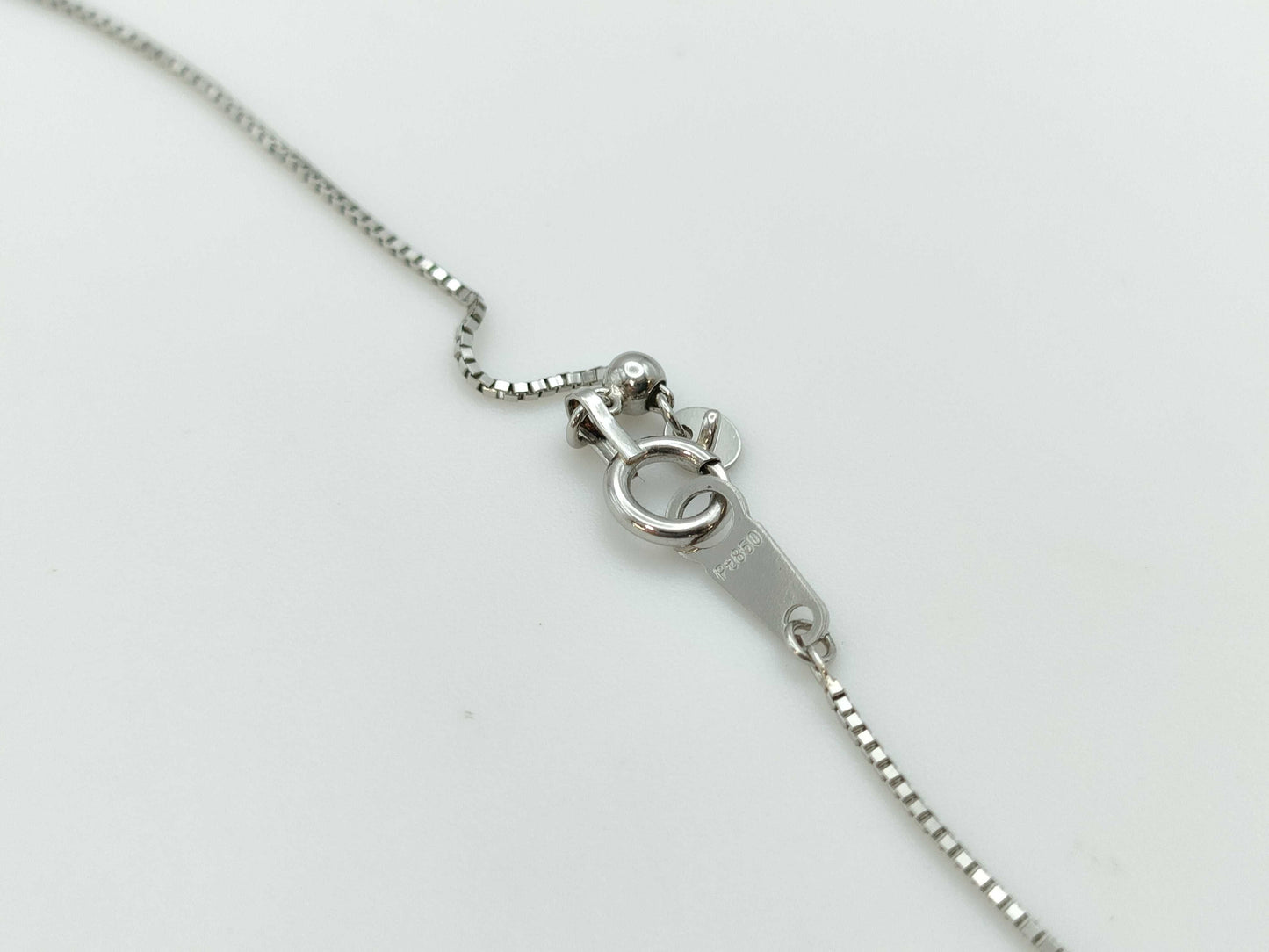 S1.55ct D0.41ct PT900/850 5.0g Necklace 