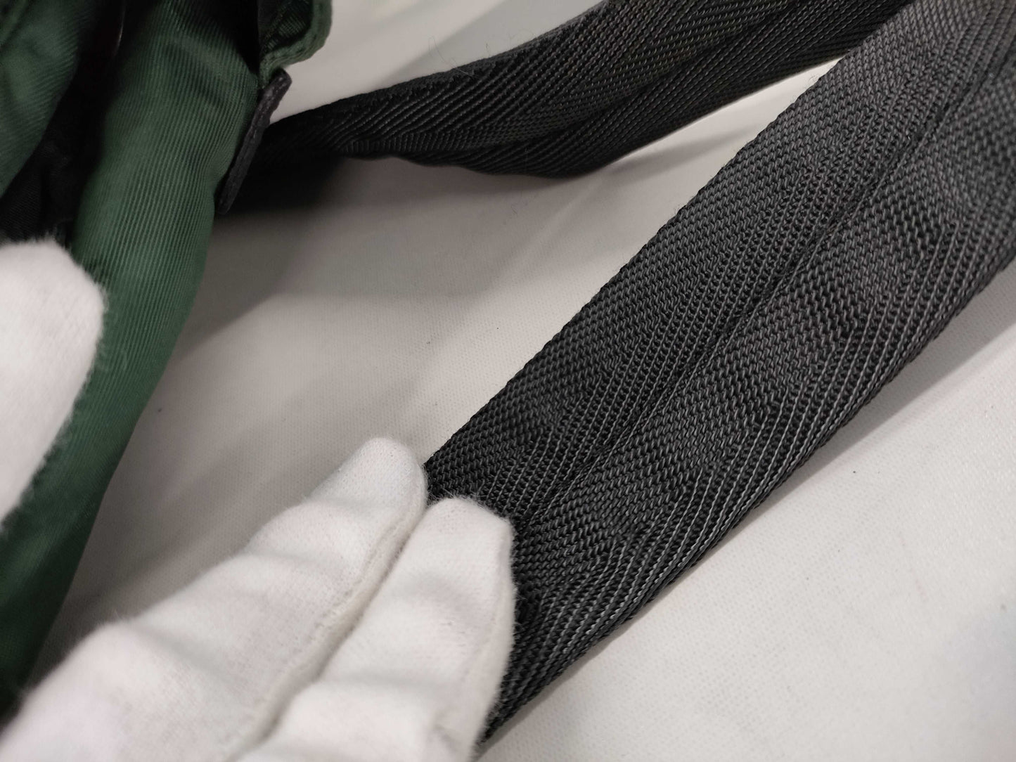 PRADA PRADA Prada Backpack Nylon Green Backpack