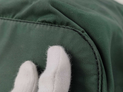 PRADA PRADA Prada Backpack Nylon Green Backpack