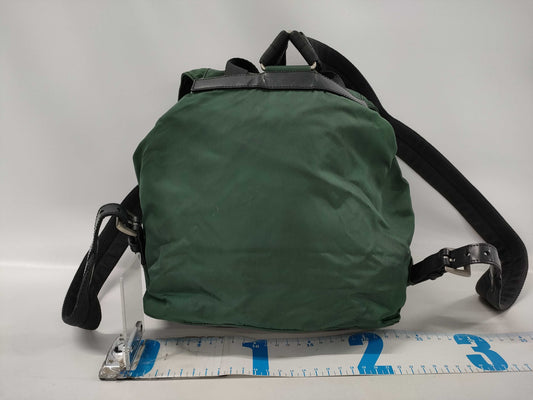 PRADA PRADA Prada Backpack Nylon Green Backpack