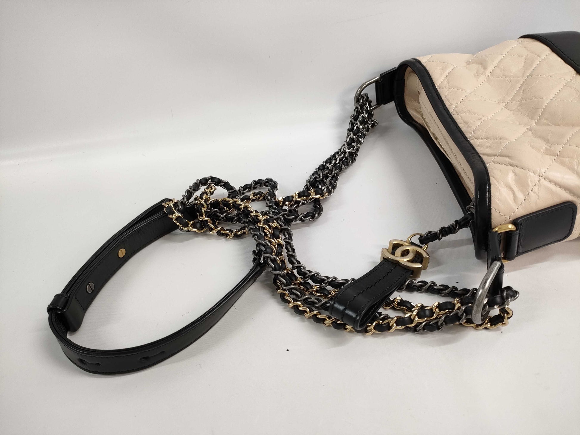 CHANEL Gabrielle de Chanel Small Shoulder Bag A91810