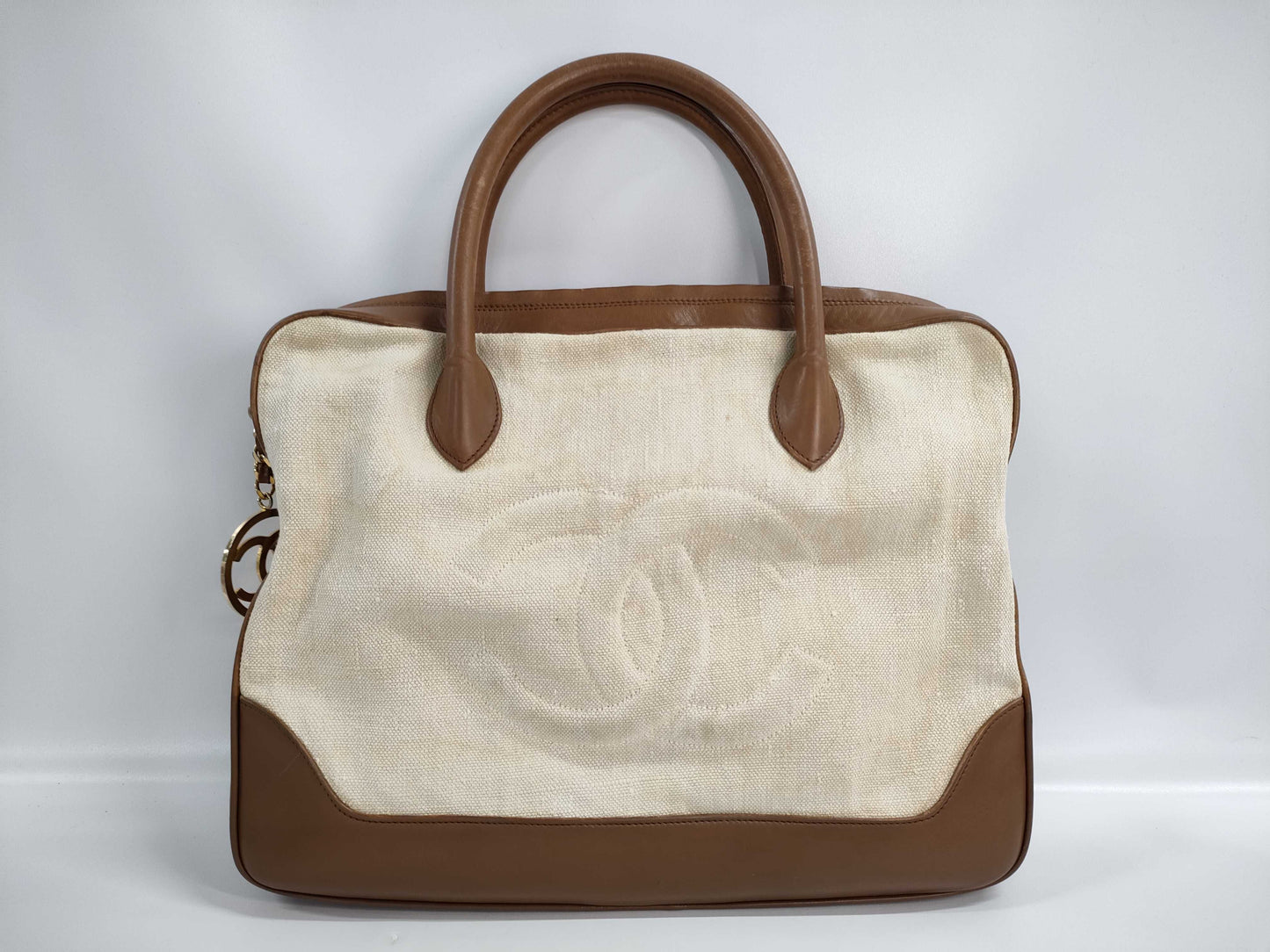 CHANEL denim business bag handbag