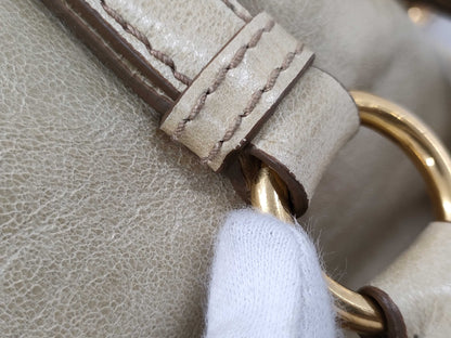 Miu Miu 2-Way Leather Shoulder Bag