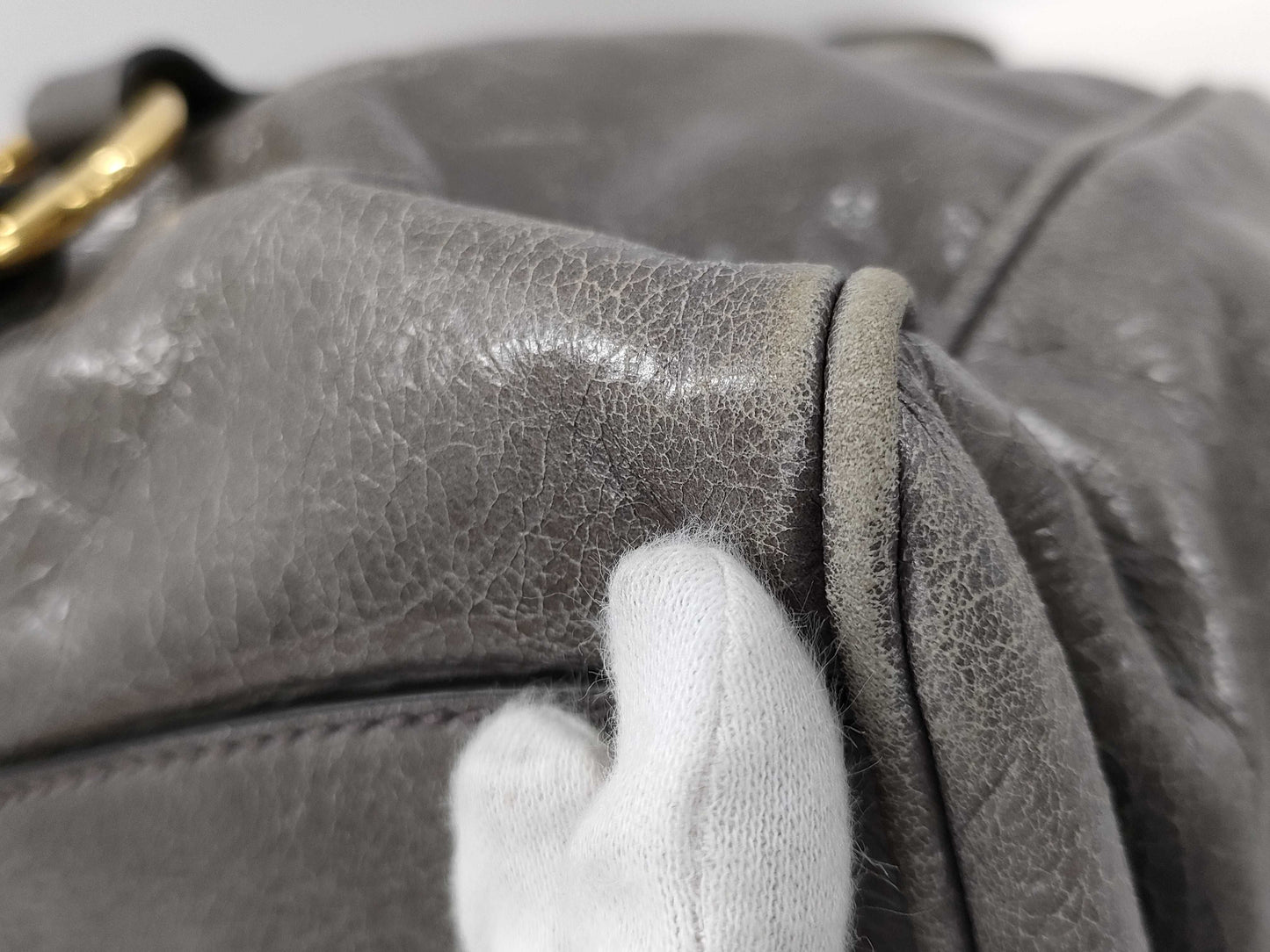 Miu Miu 2-Way Leather Handbag