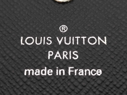 LOUIS VUITTON Envelope Carte de Visite Monogram Eclipse Business Card Case, Black Leather, M12874