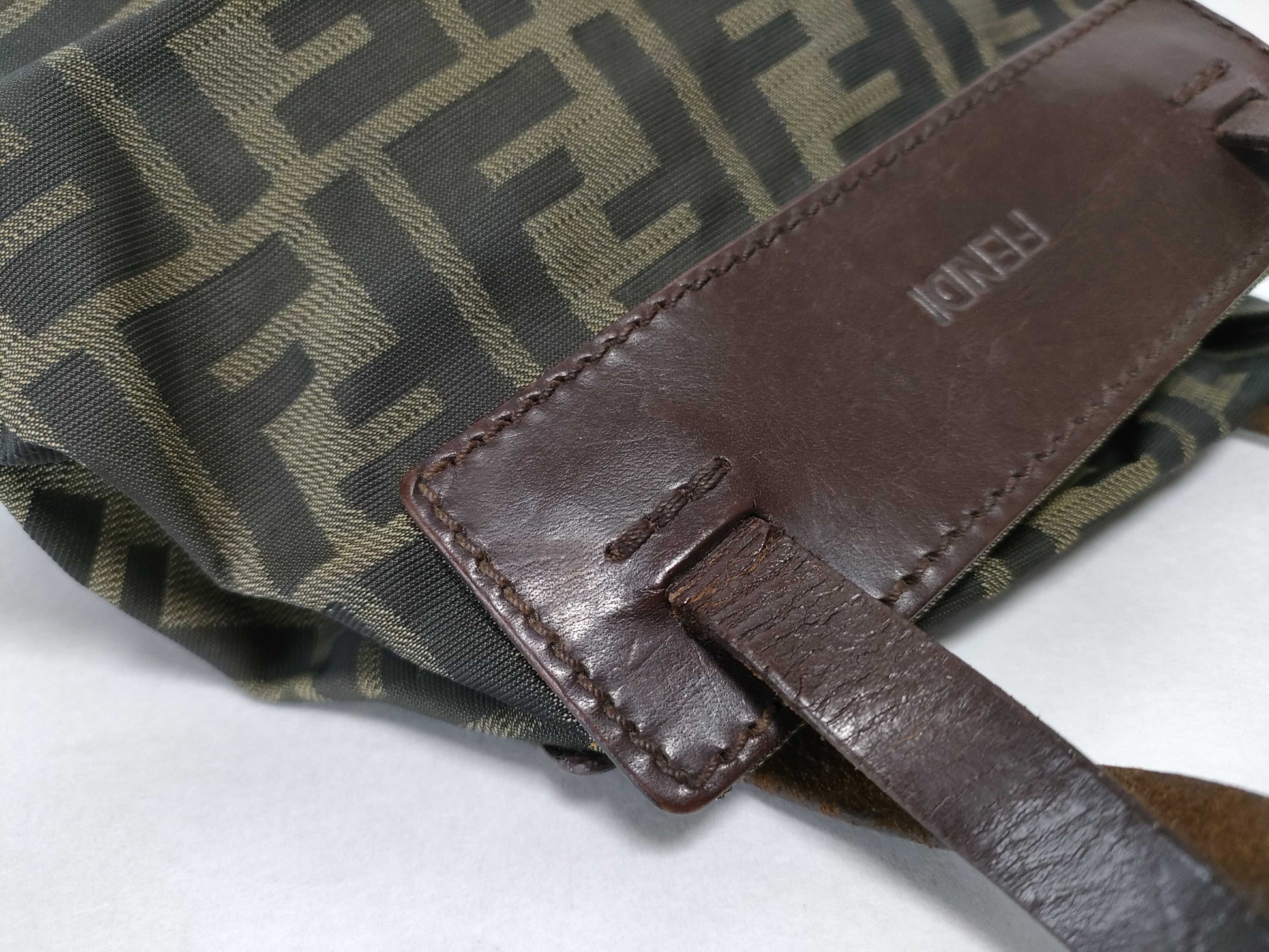 FENDI Zucca pattern Fendi handbag Zucca handbag