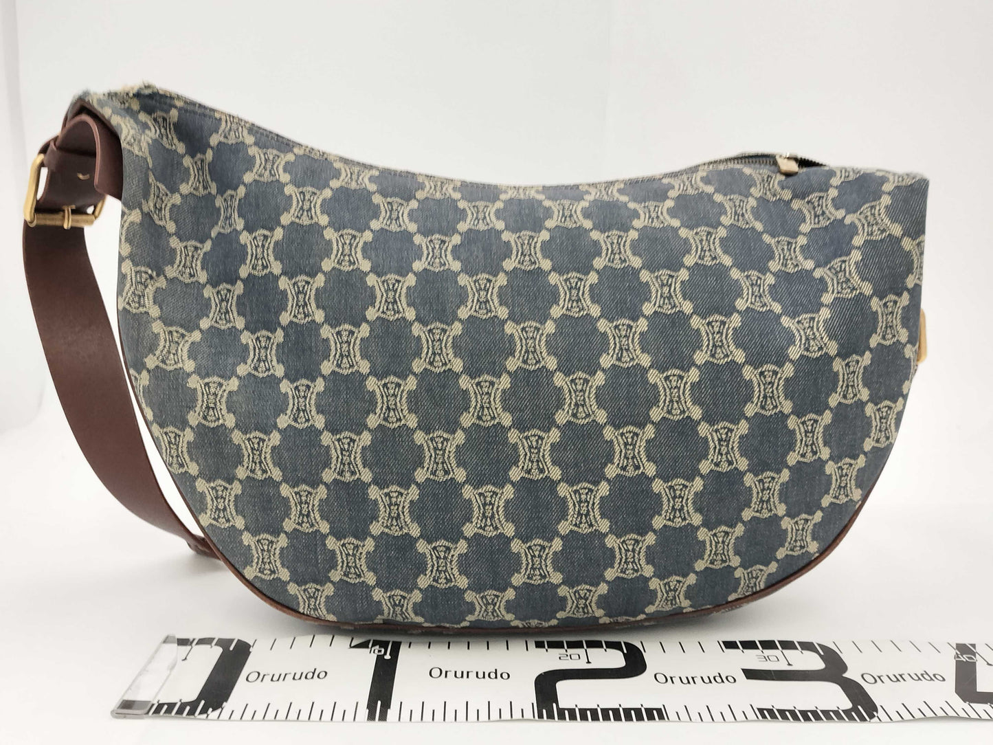 CELINE Paris Macadam One-Shoulder Shoulder Bag