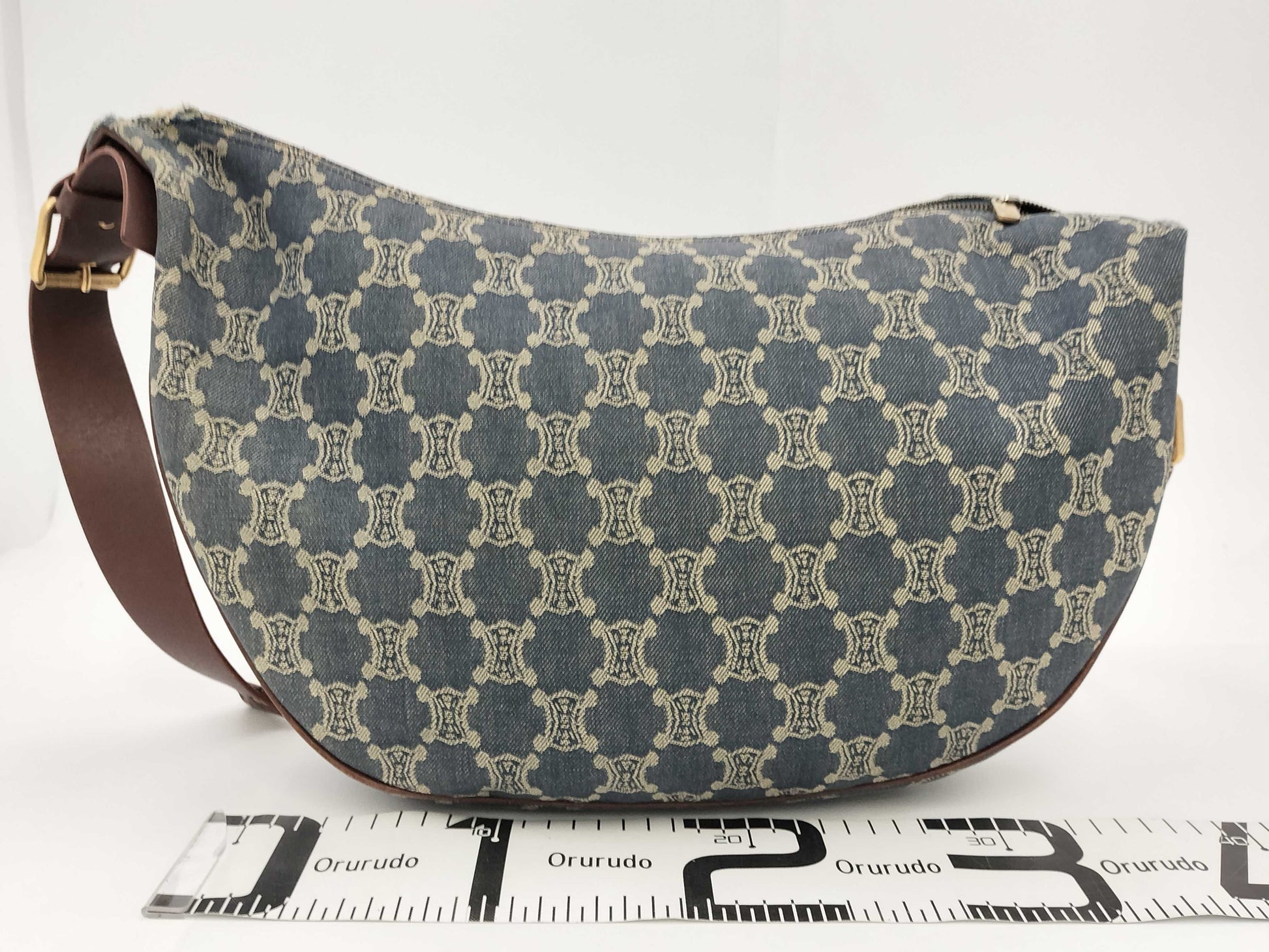 CELINE Paris Macadam One-Shoulder Shoulder Bag