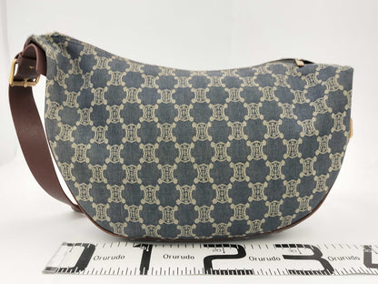 CELINE Paris Macadam One-Shoulder Shoulder Bag