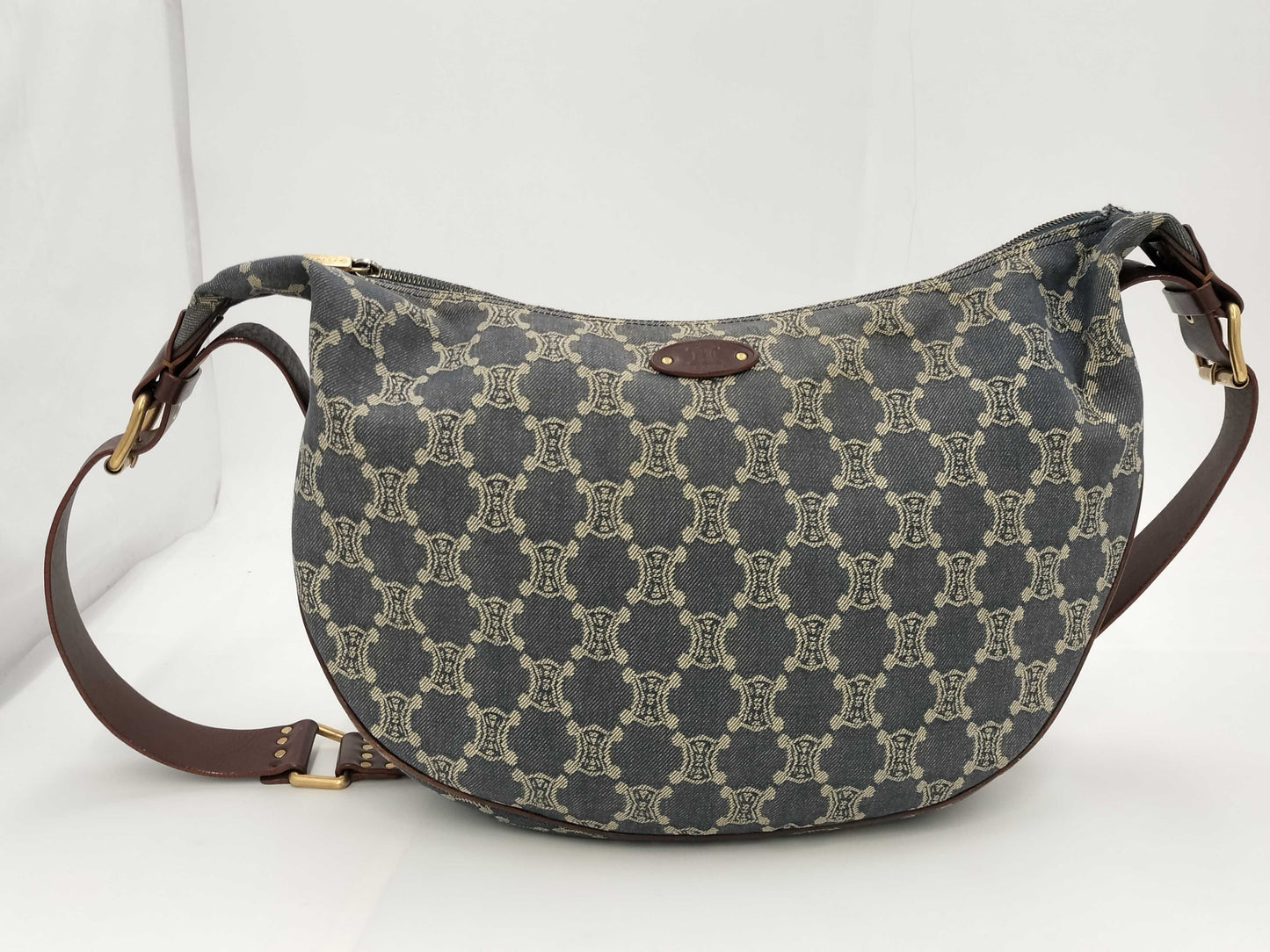 CELINE Paris Macadam One-Shoulder Shoulder Bag