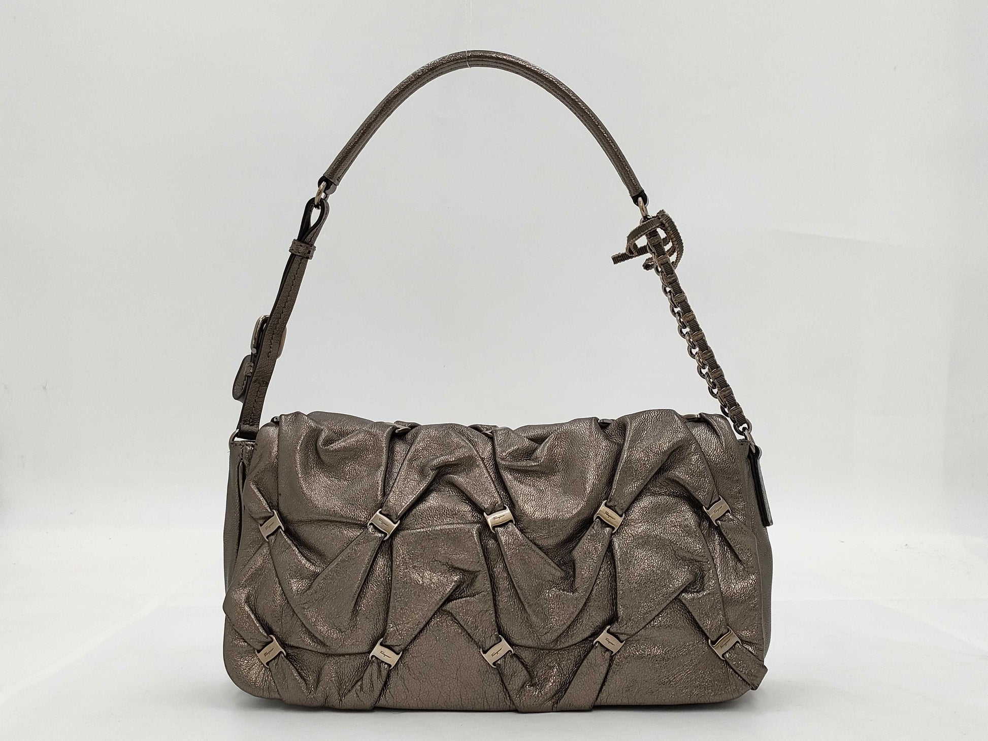 Salvatore Ferragamo Vara One-Shoulder Bag
