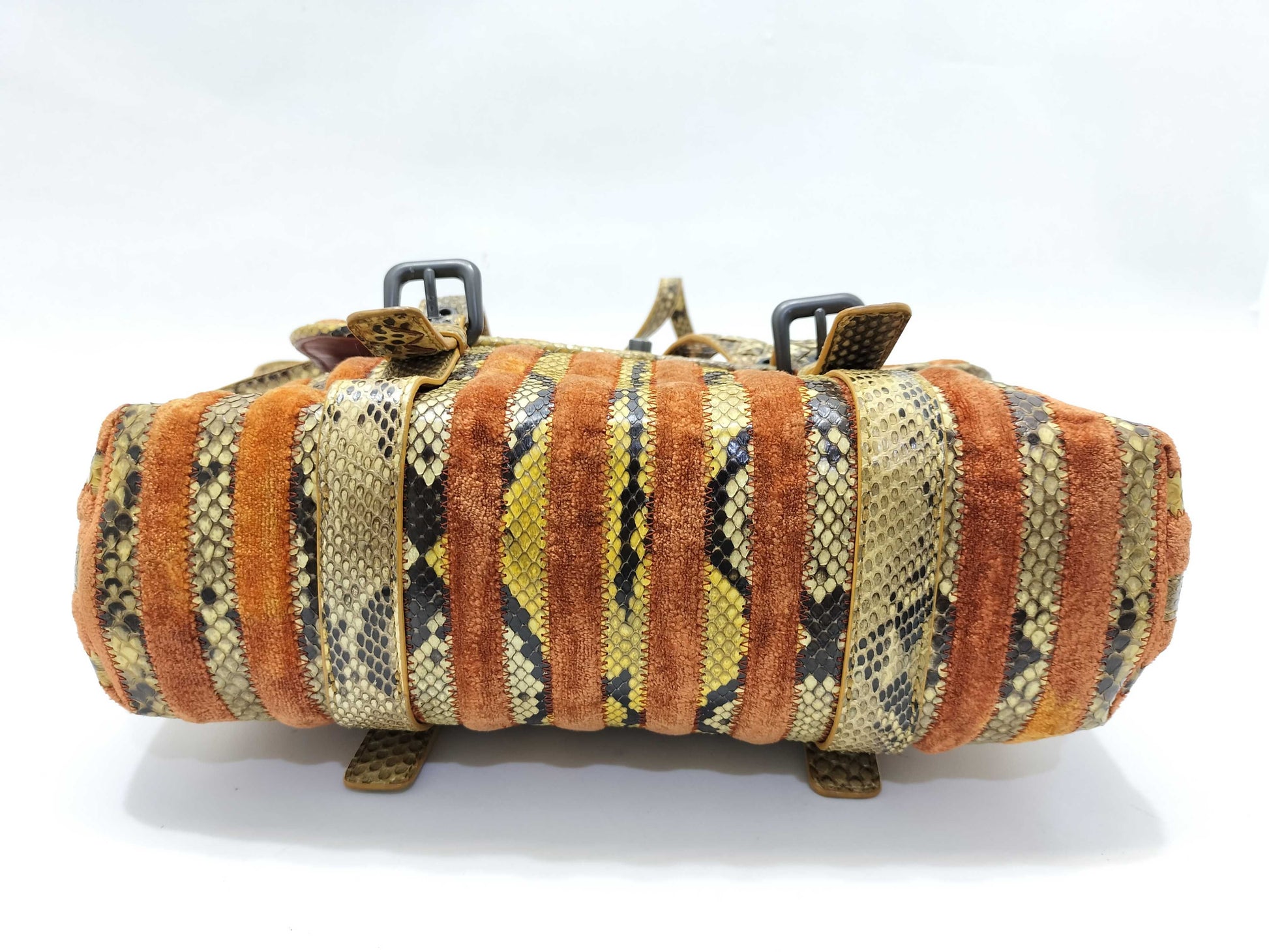 BOTTEGA VENETA Bottega Veneta Python Velvet 2-way Shoulder Bag/Handbag