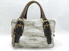 PRADA Prada Logo Jacquard Landscape Mini Boston Bag