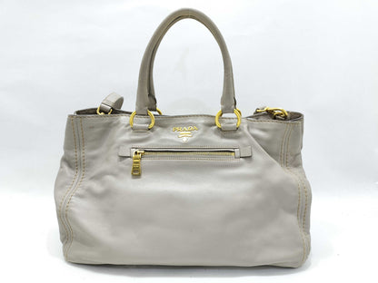 PRADA Prada 2-way shoulder bag leather business bag