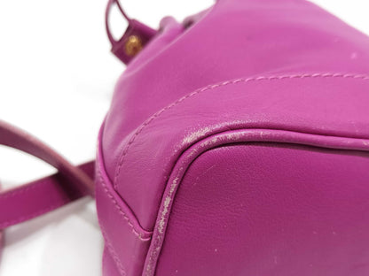 CELINE Drawstring Mini Shoulder Bag