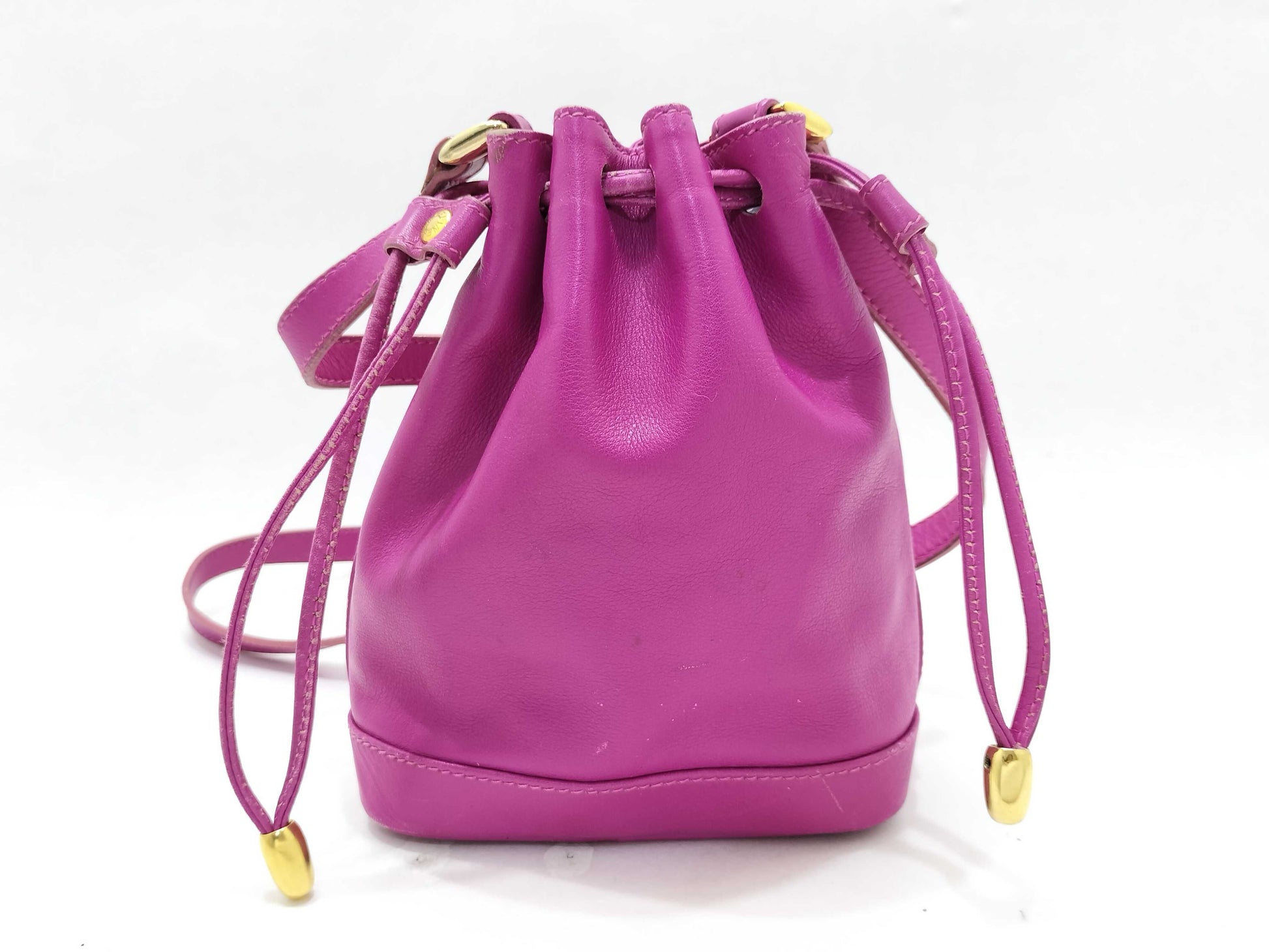 CELINE Drawstring Mini Shoulder Bag