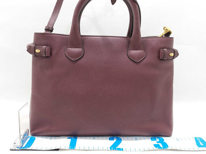 BURBERRY Banner Bag 2-way Shoulder Bag Handbag