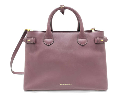 BURBERRY Banner Bag 2-way Shoulder Bag Handbag